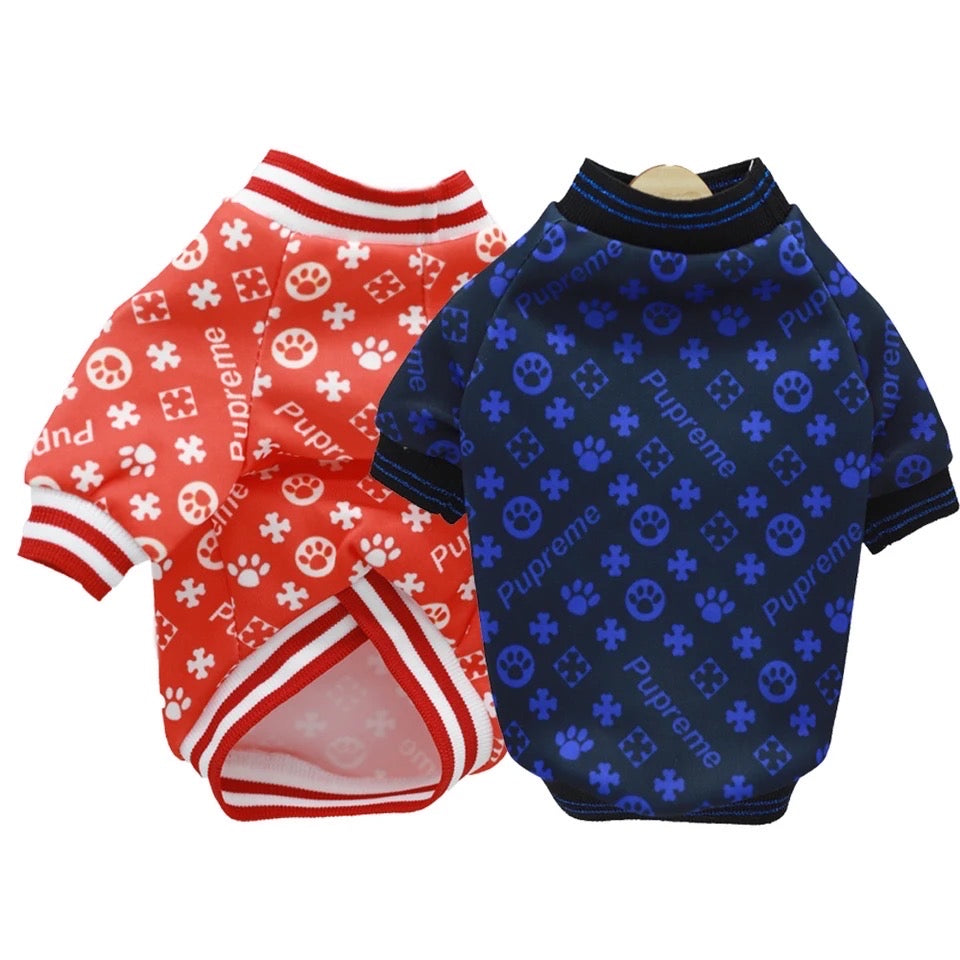 Chandail style "Streetwear" pour chien - Pupreme