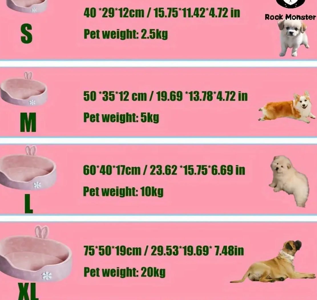 Lit pour chien - Honey Bunny