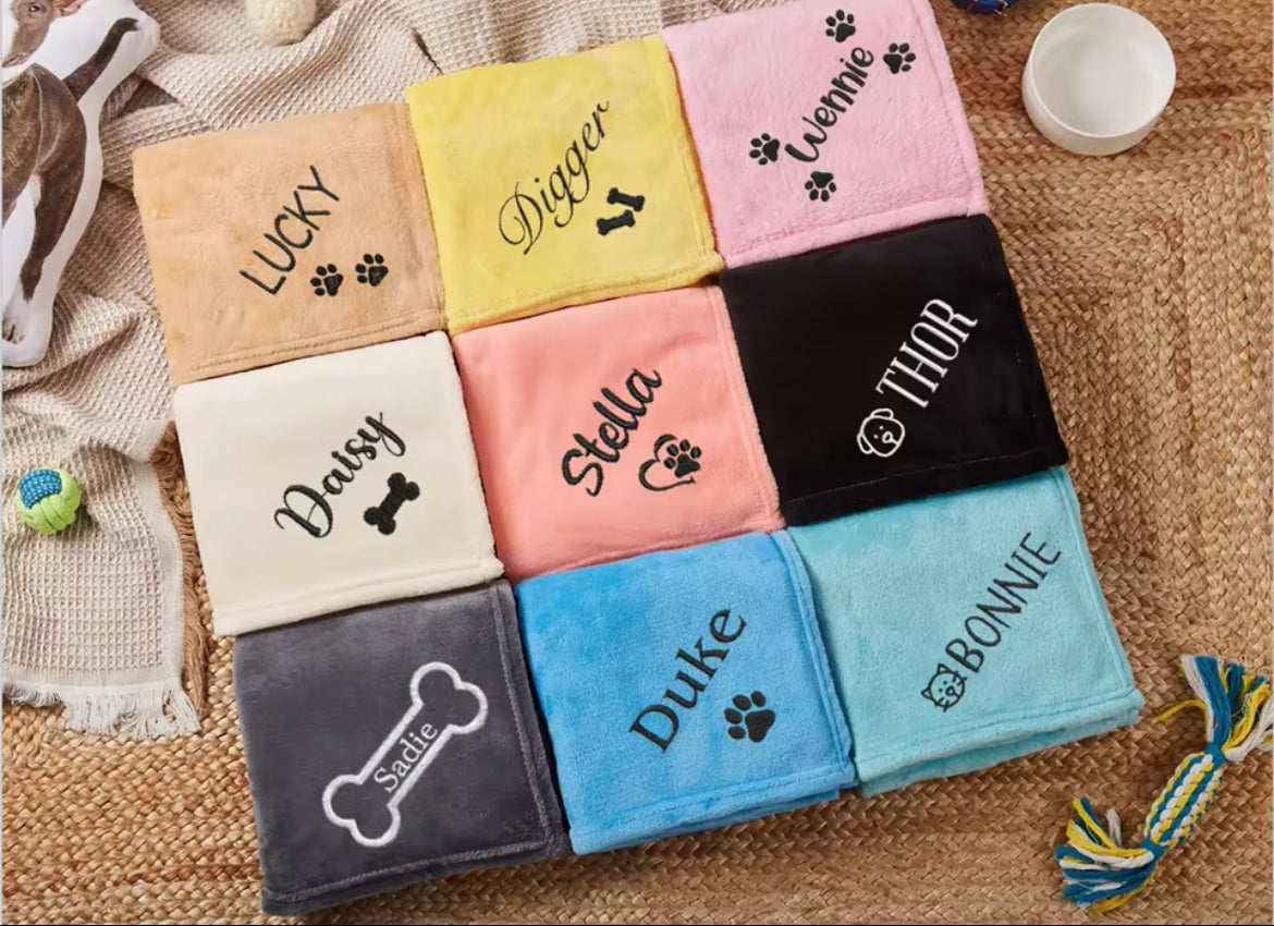 Couverture personnalisée pour animaux