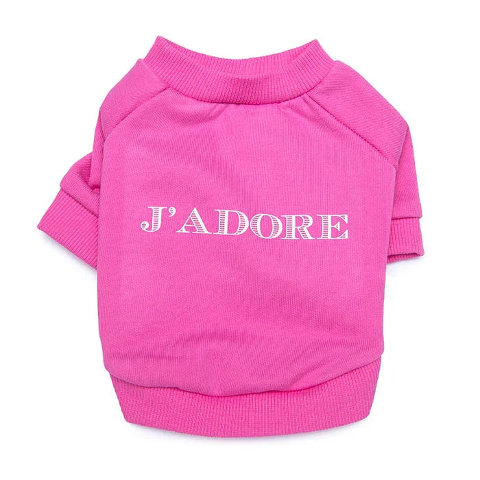 Chandail luxueux pour chien - J’adore Dog