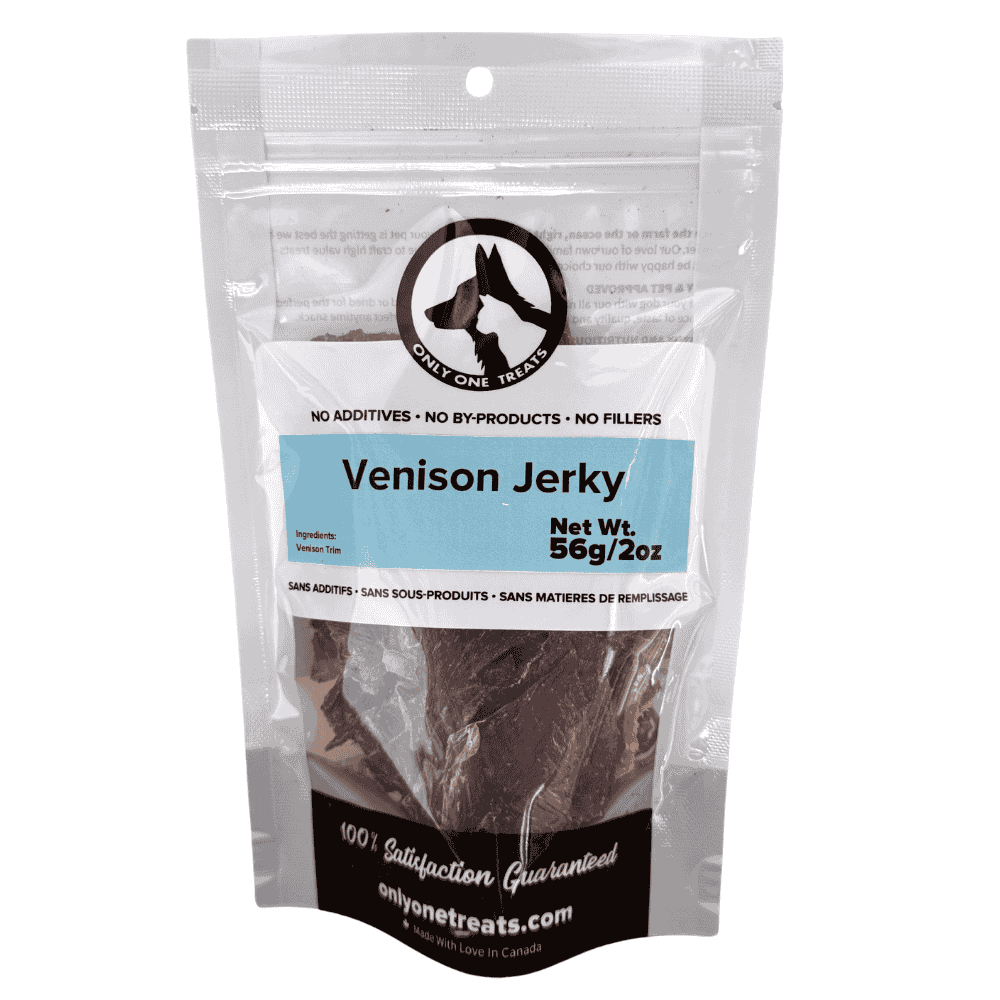 Gâteries de viande séchée - Cerf - 56g