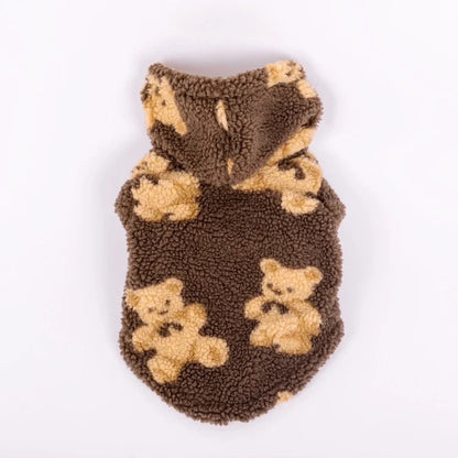Hoodie Nounours pour chien - Teddy Bear