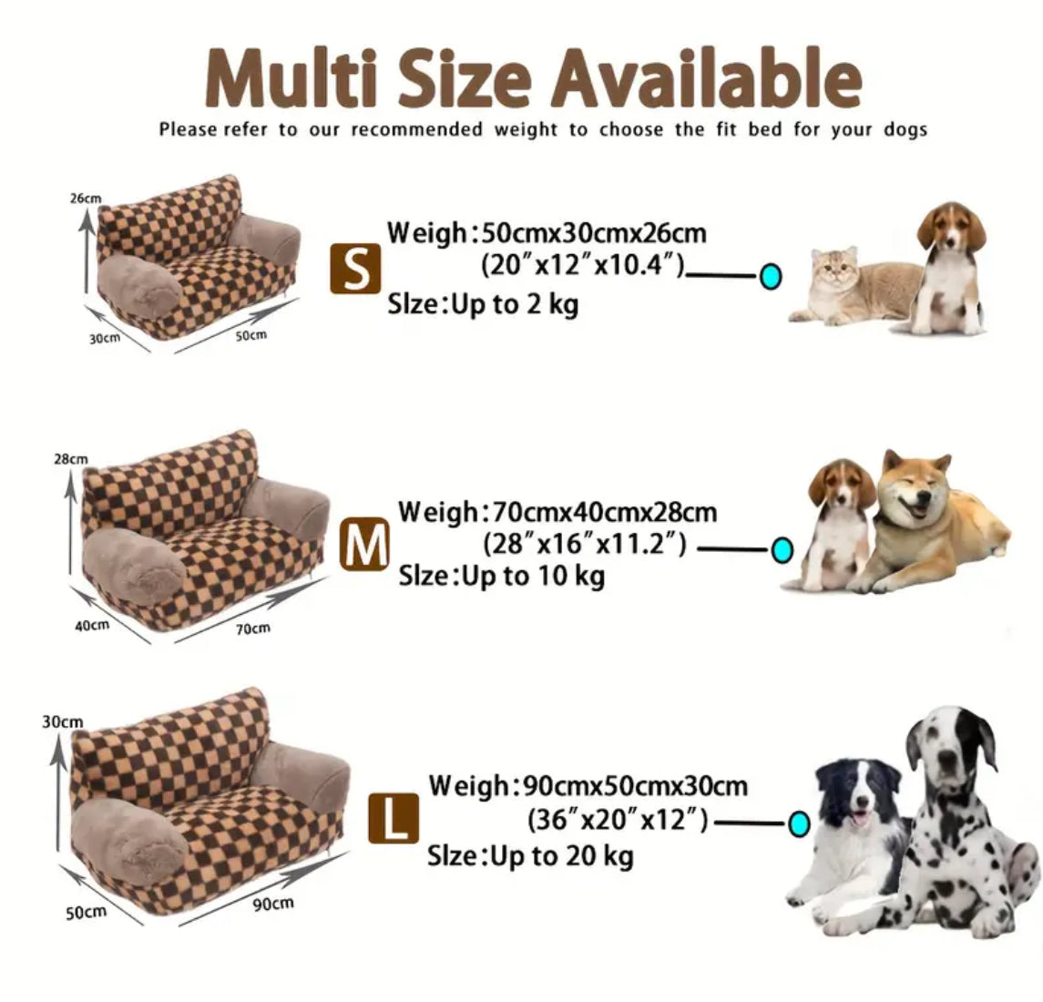 Sofa pour chien - Chewy Pawtton