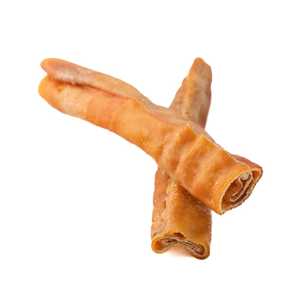 Gâteries de peau de porc roulée - 10po