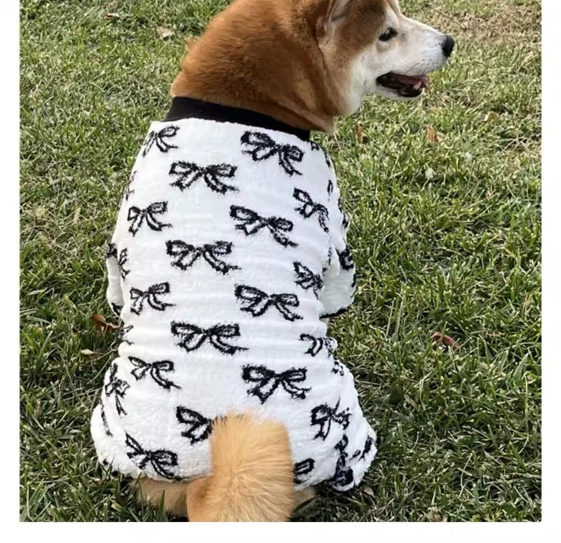 Combinaison pyjama - Boucles - Chien moyen à large