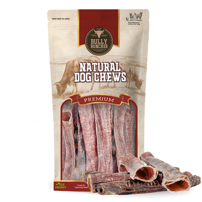 Trachées de boeuf enrobées de viande séchée - 12po