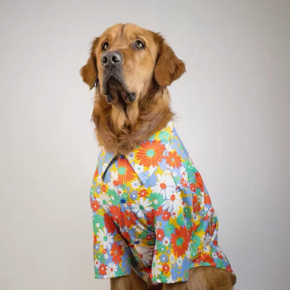 Chemisier à motifs fleuraux pour chien - Merle Spring