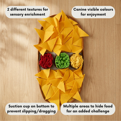 Tapis de fouille - Nachos au fromage