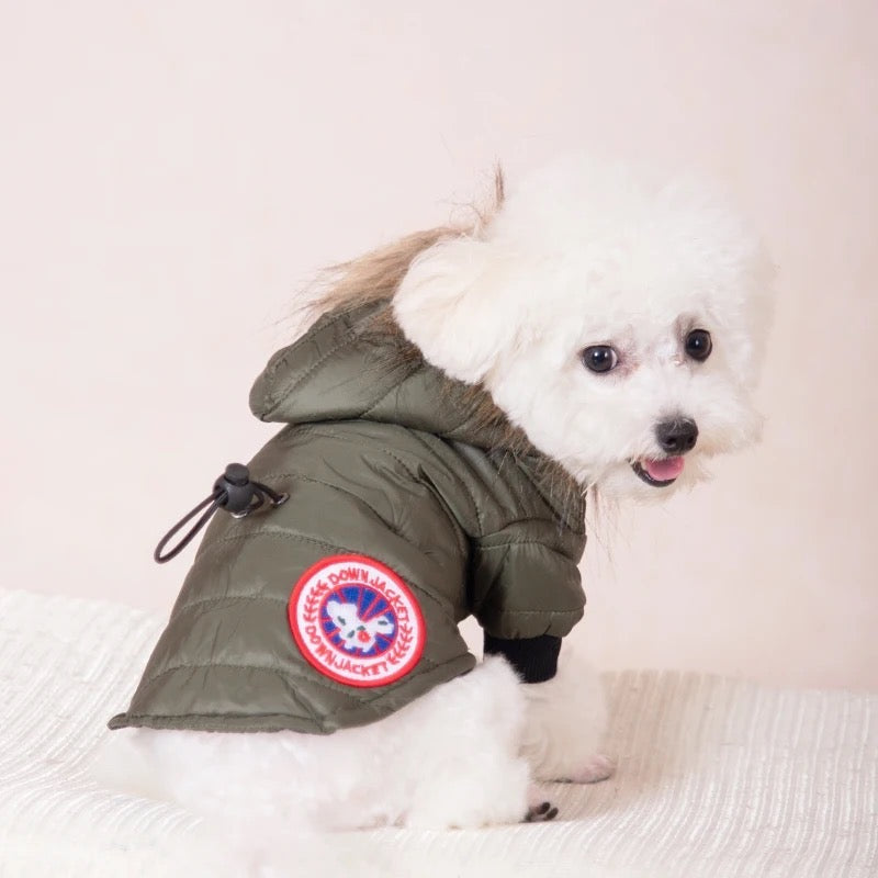 Manteau Arctic Shield  | Manteau d'hiver avec collet en fausse fourrure