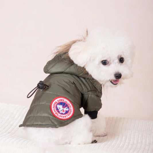 Manteau Arctic Shield  | Manteau d'hiver avec collet en fausse fourrure