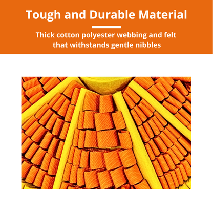 Tapis de fouille - Orange acidulée