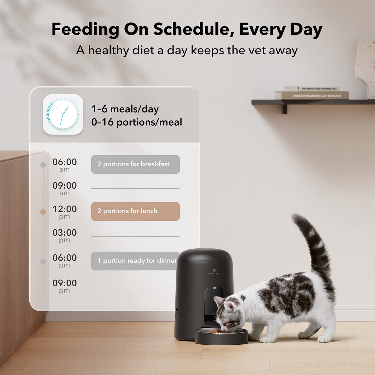 Distributeur automatique et programmable de nourriture - PETLIBRO