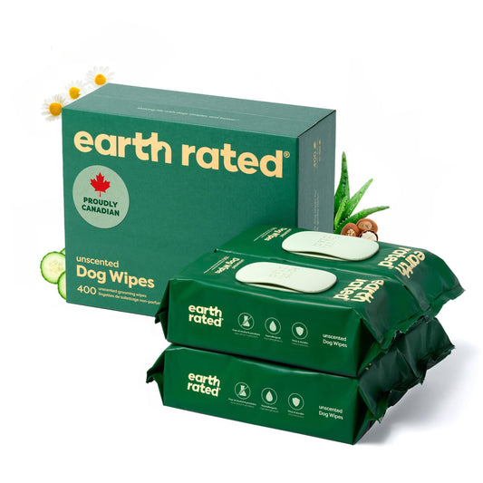 Lingettes humides - Earth Rated - Sans parfum