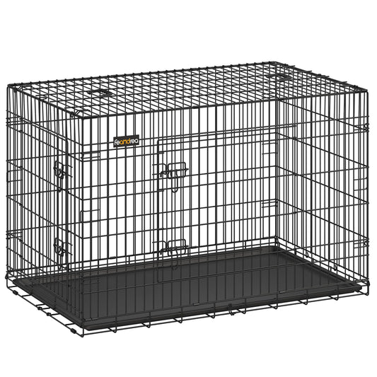 Cage pliable pour chien - 48po - Plateau amovible