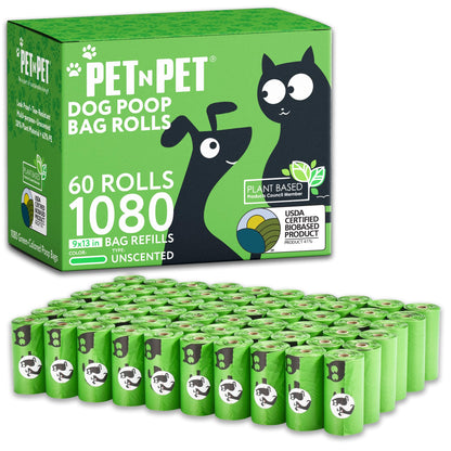 Sacs à déjections non-parfumés - Pet N Pet