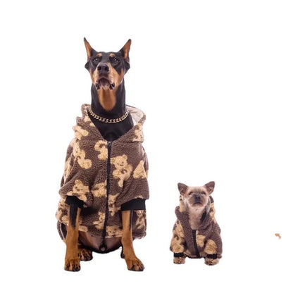 Hoodie Nounours pour chien - Teddy Bear