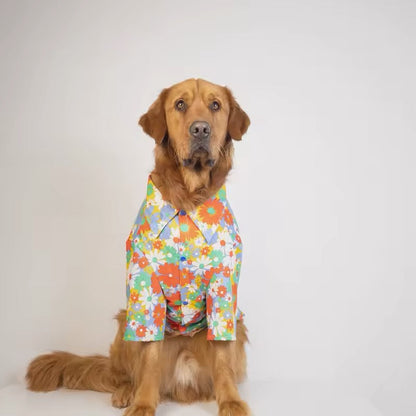 Chemisier à motifs fleuraux pour chien - Merle Spring