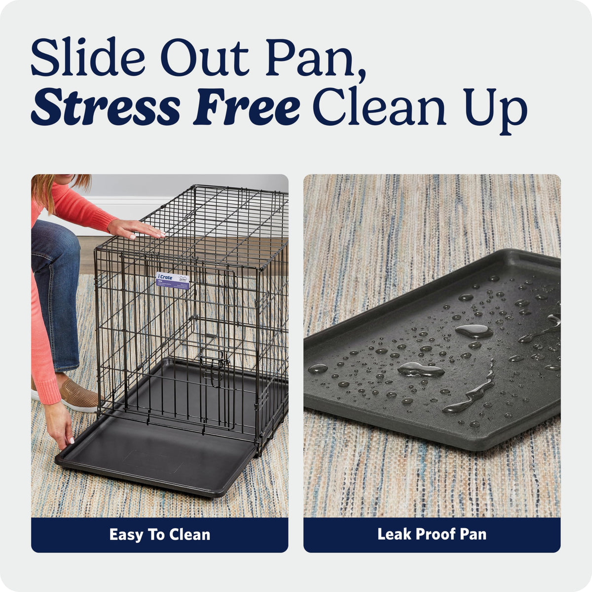 Cage pliable pour chien - 22po - très petite race