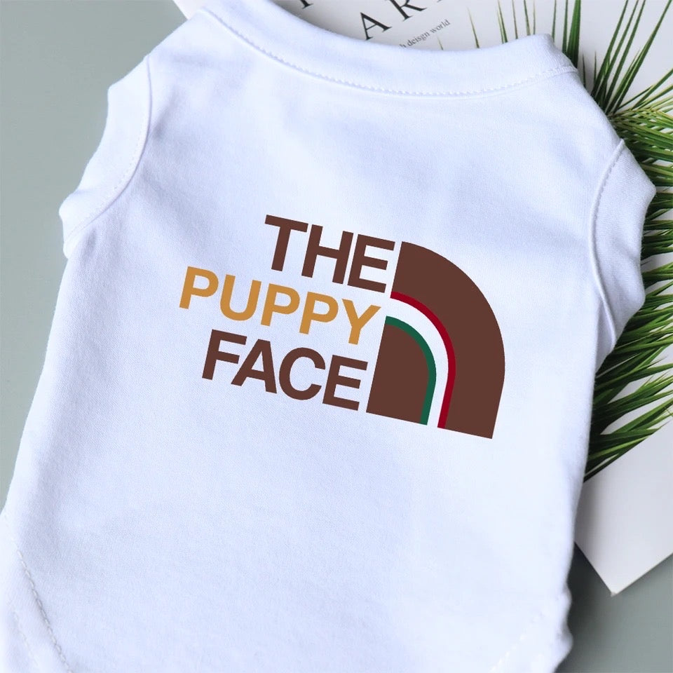 T-Shirt pour chiens - Puppy Face