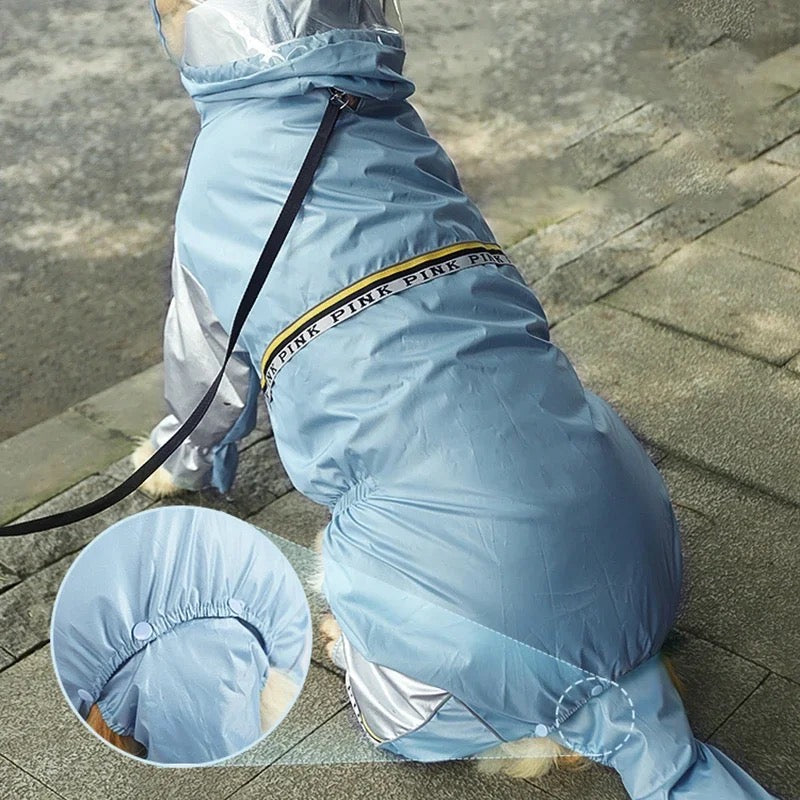 Combinaison imperméable pour chien