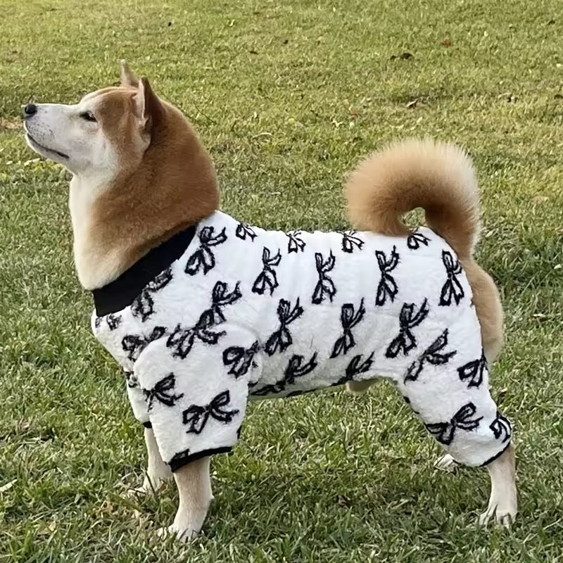Combinaison pyjama - Boucles - Chien moyen à large