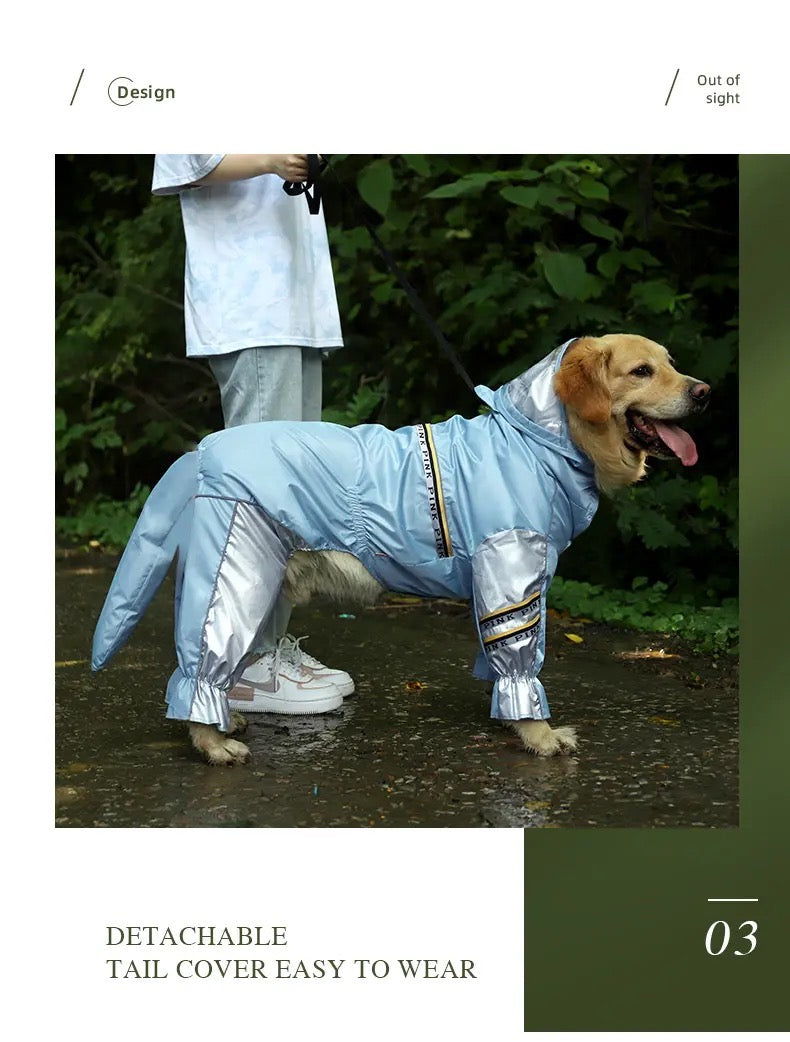 Combinaison imperméable pour chien