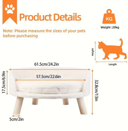 Lit pour chien de style scandinave et minimaliste