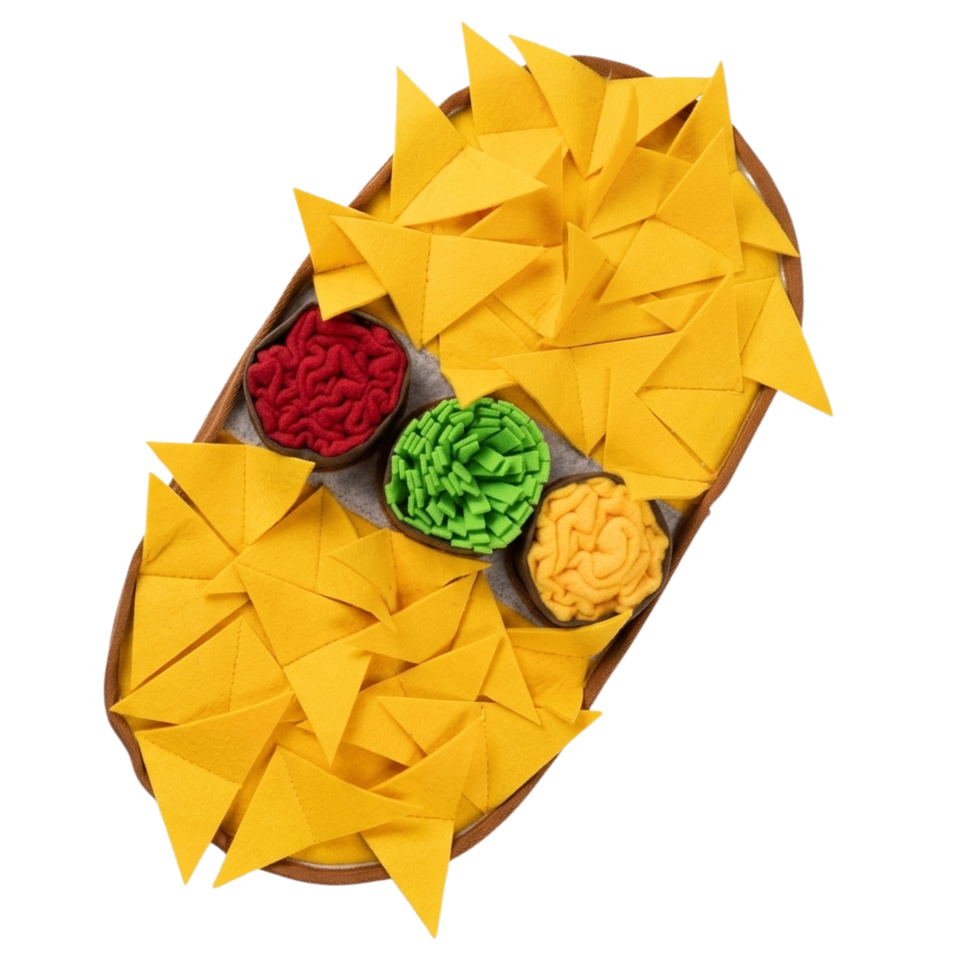 Tapis de fouille - Nachos au fromage