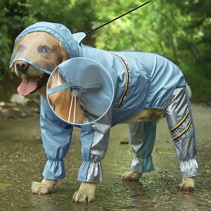 Combinaison imperméable pour chien