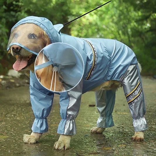 Combianison imperméable pour chien