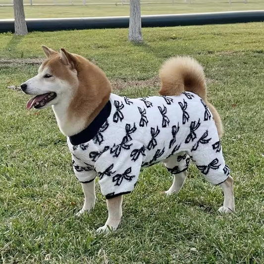 Combinaison pyjama - Boucles - Chien moyen à large
