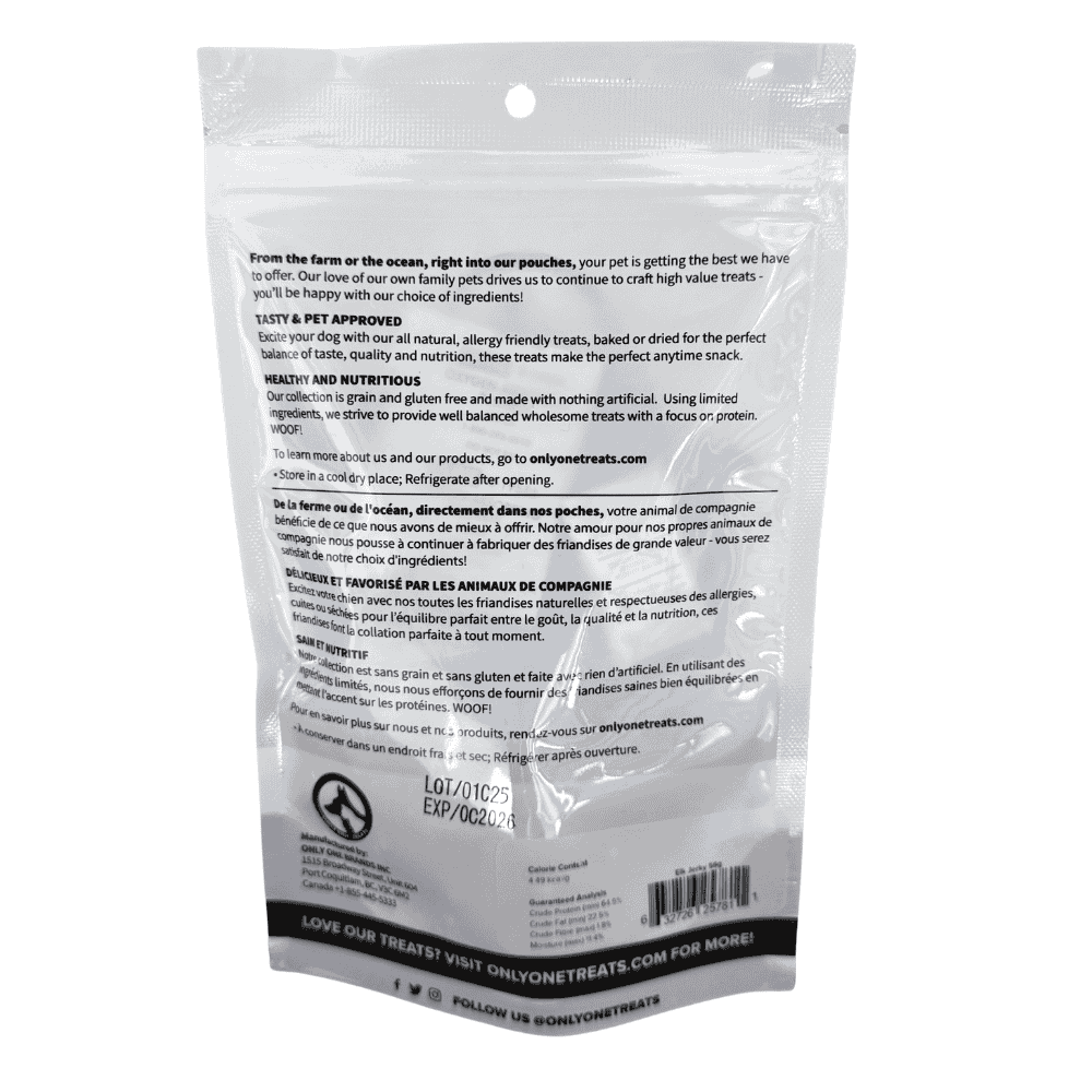 Gâteries de viande séchées - Wapiti - 56g
