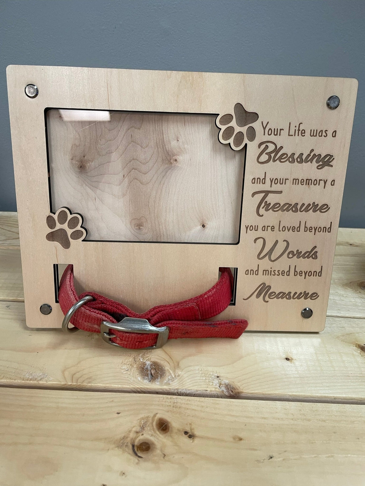 Personalized Dog Memorial Photo Frame