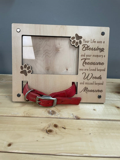 Personalized Dog Memorial Photo Frame