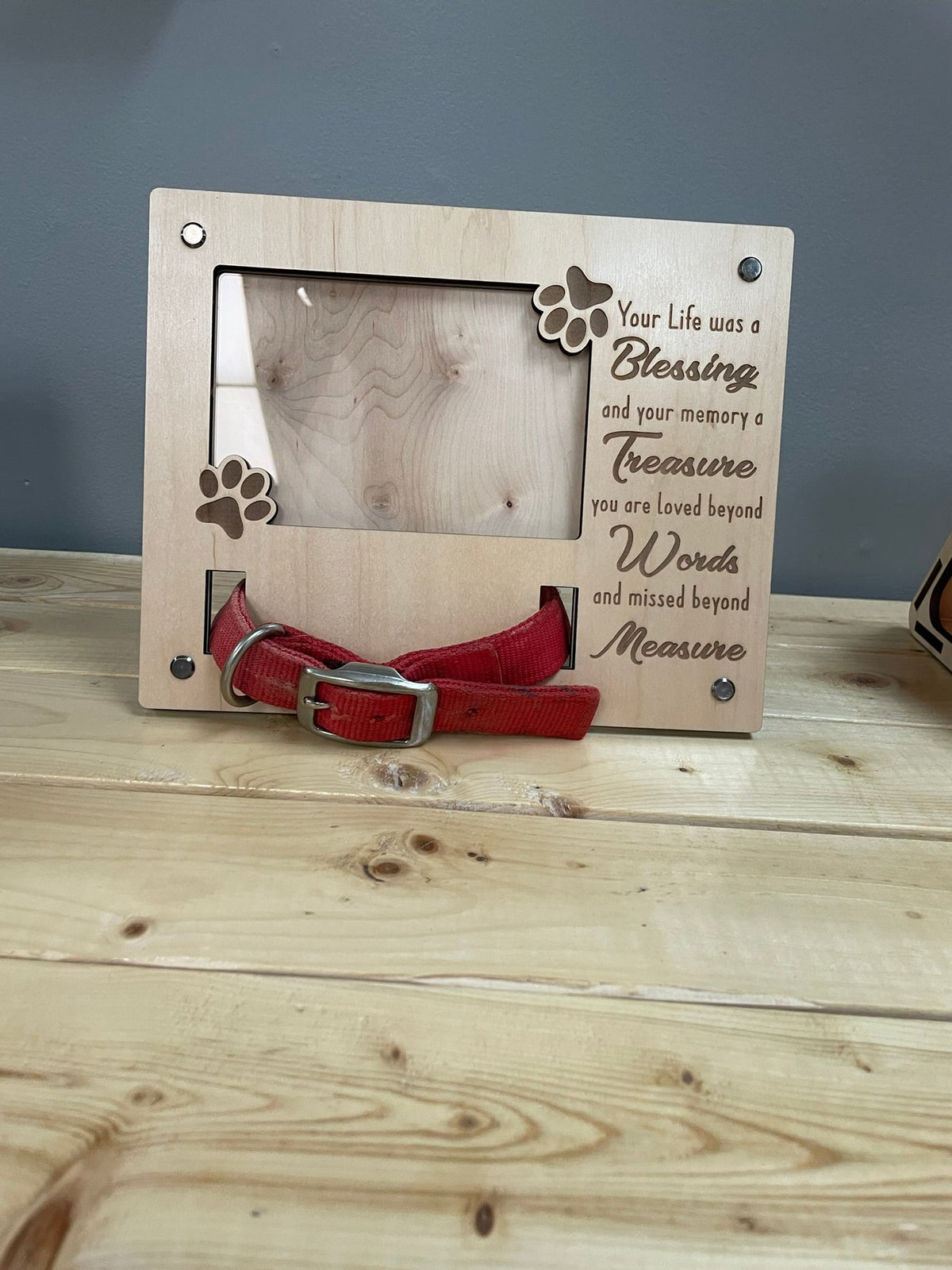 Personalized Dog Memorial Photo Frame