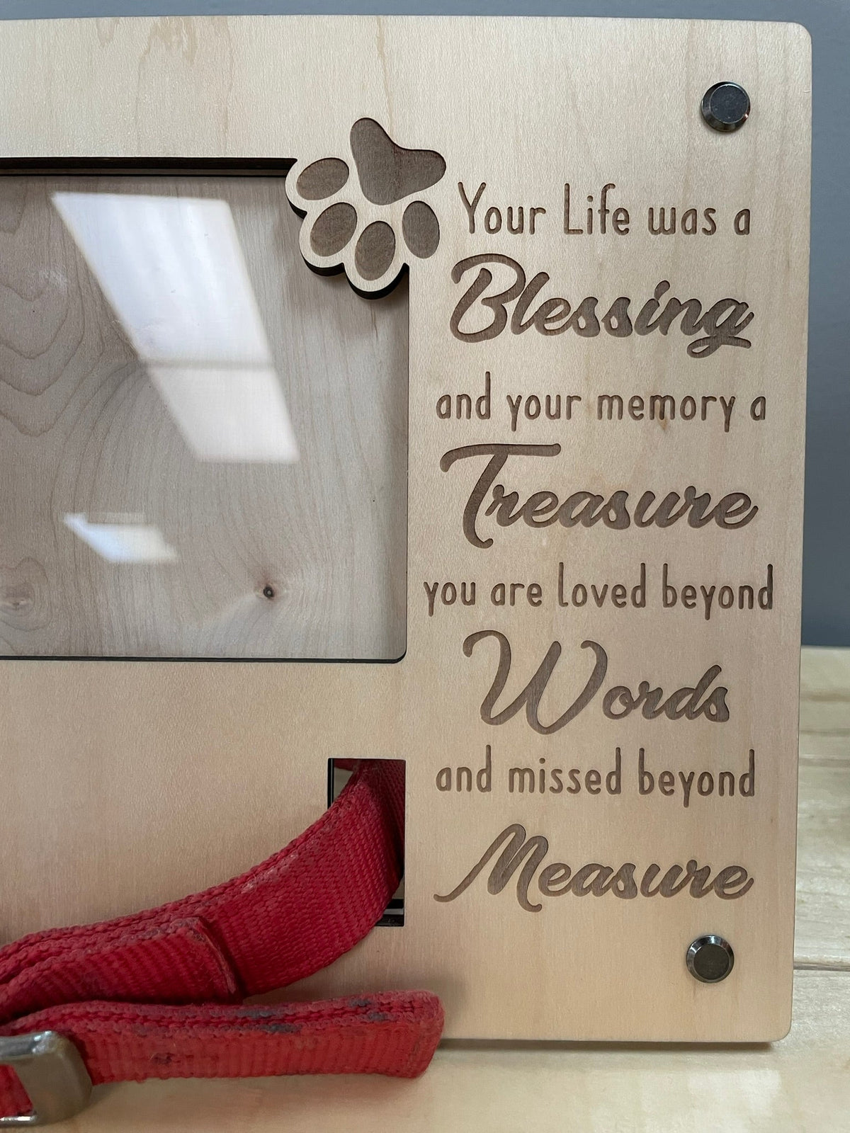 Personalized Dog Memorial Photo Frame