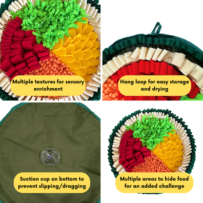 Tapis de fouille - "Hot Sushi Roll"