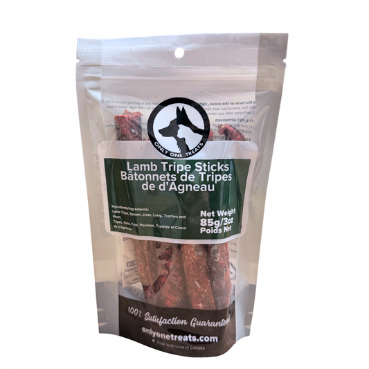 Bâtonnets de panse d'agneau - 85g