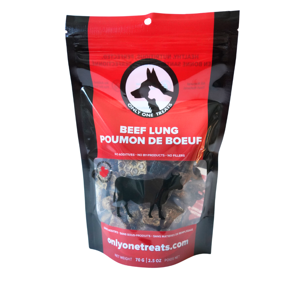 Gâteries - Poumons de boeuf - 70g