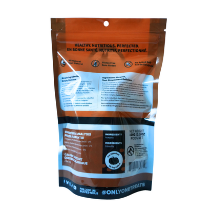 Gâteries déshydratées en juliennes - Citrouille - 100g