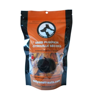 Gâteries déshydratées en juliennes - Citrouille - 100g