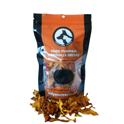 Gâteries déshydratées en juliennes - Citrouille - 100g