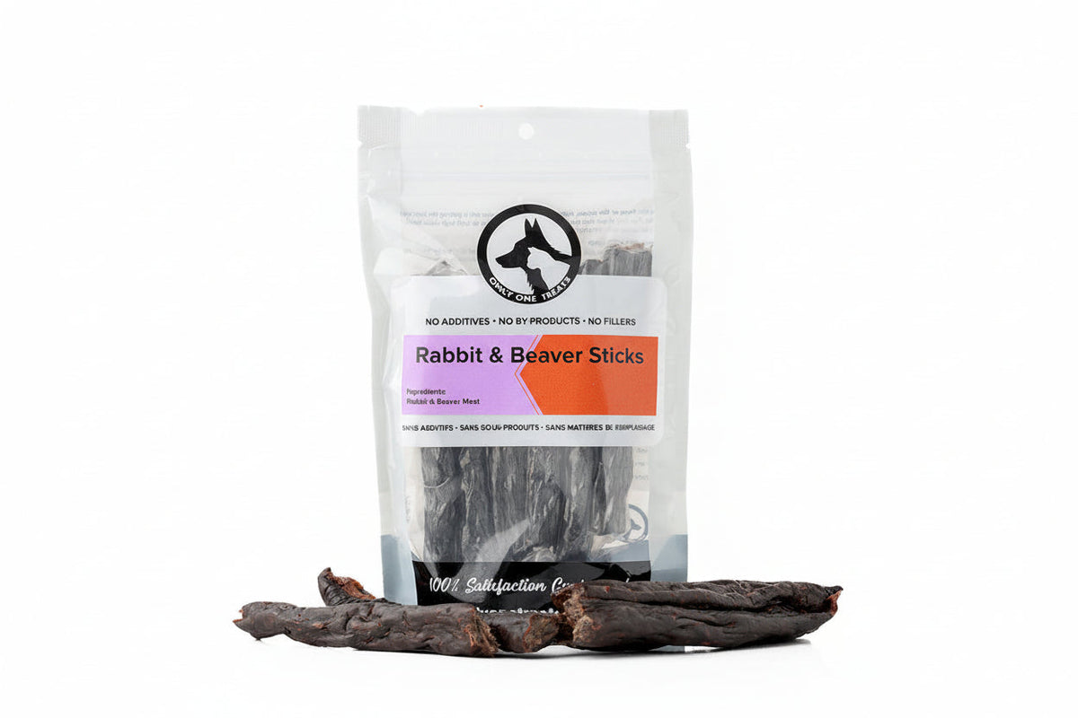 Bâtonnets de lapin et castor - 70g