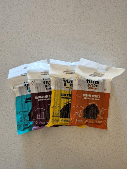 Gâteries Tilted Barn - saveurs variées