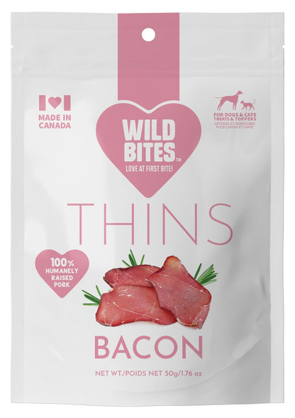 Gâteries minces et croustillantes - Bacon