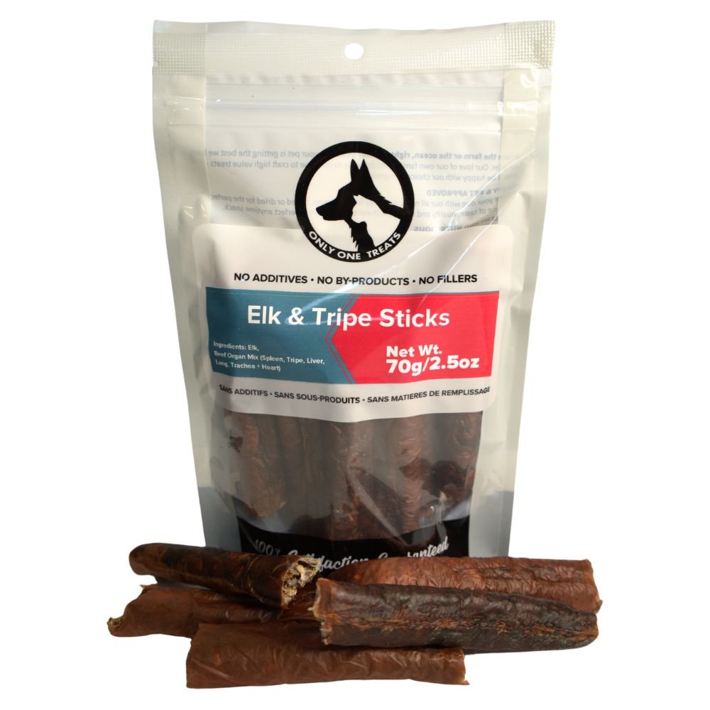 Bâtonnets de panses de Wapiti et de boeuf - 70g