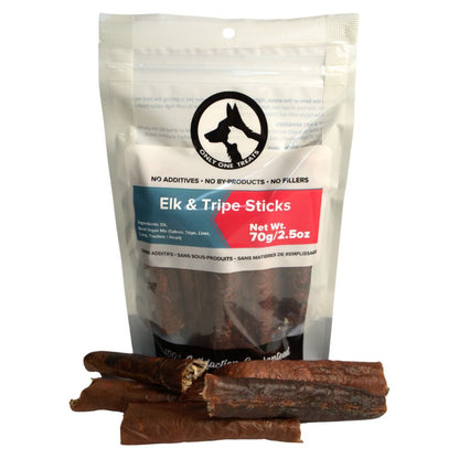Bâtonnets de panses de Wapiti et de boeuf - 70g