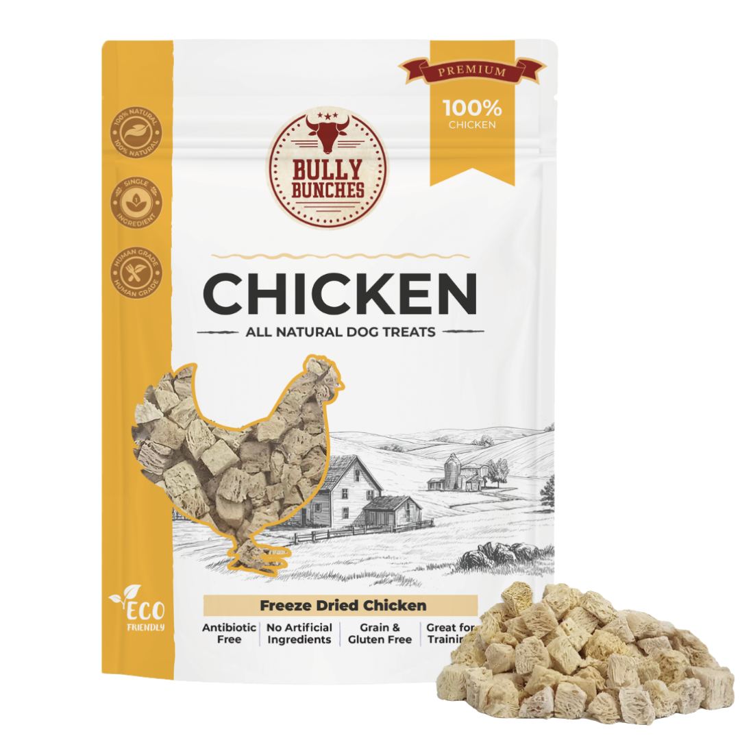 Gâteries déshydratées - Poulet - 100g / 3.5oz