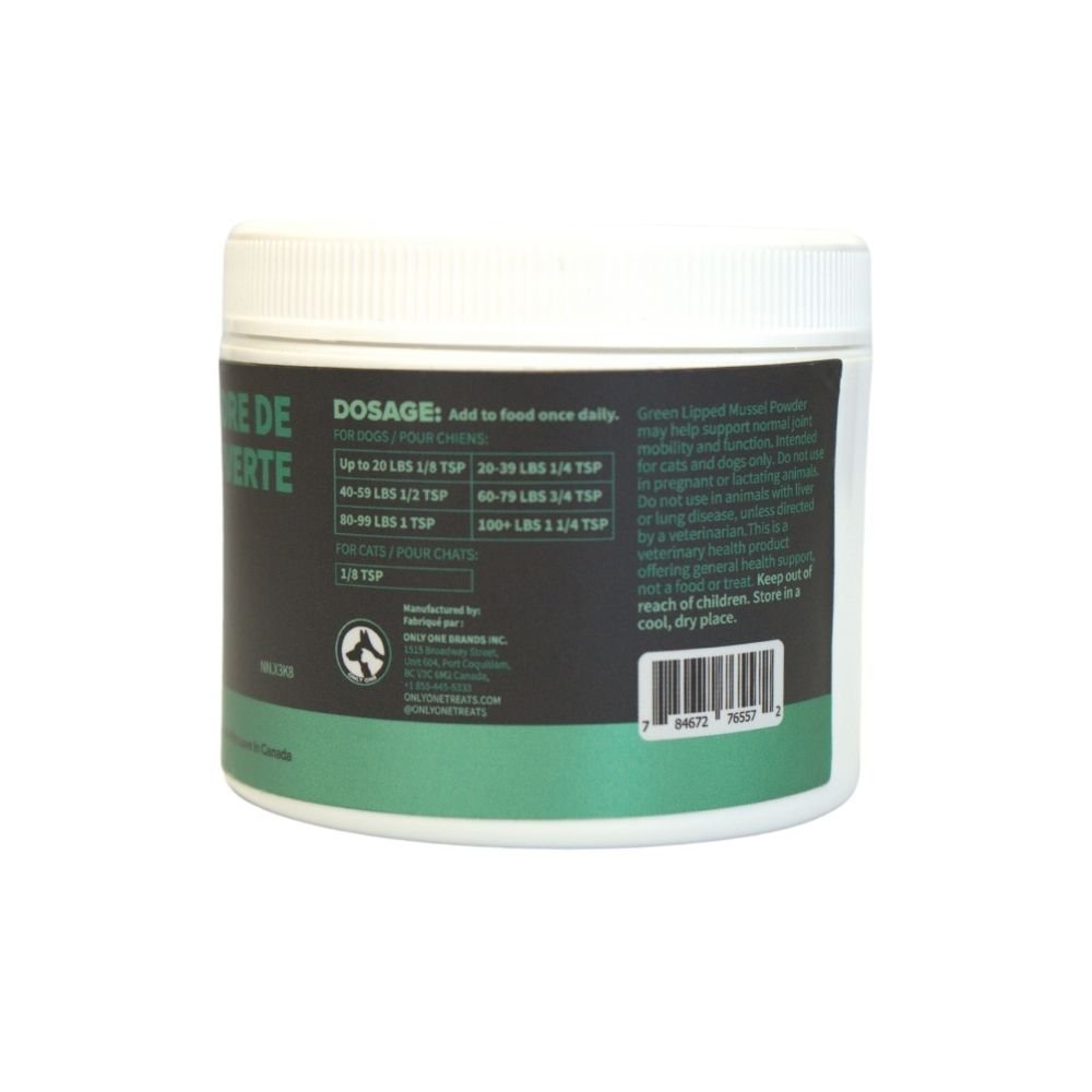 Supplément en poudre - Moules Vertes - 60g