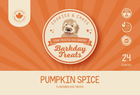 Biscuits pour chiens - Citrouille épicée 🎃🐾